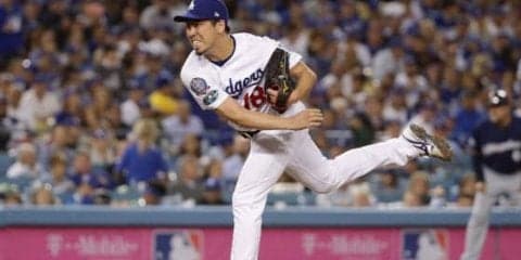 【MLB】前田健太、3球降板もPS4戦無失点「助けられた」　劇的勝利に「勝ったのが一番」