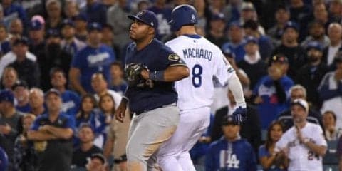 【MLB】乱闘寸前も…ドジャース監督、“蹴り”のマチャドを擁護「スペースがなかった」