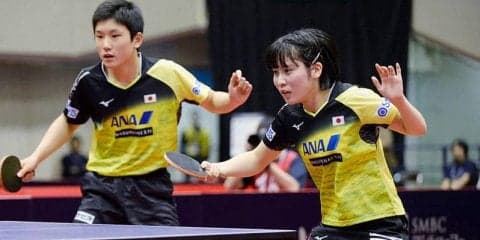 張本智和、平野美宇がユース五輪卓球「金」に向け白星スタート