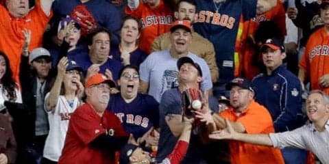 【MLB】アルトゥーベの“幻の一発”？　ベッツの美技？　柵越え打球がファンの“妨害”で右飛に