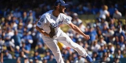 【MLB】最強左腕カーショー、大一番で圧巻投球　指揮官も最敬礼「素晴らしかった」