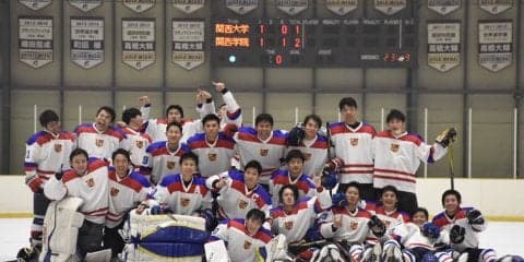 【アイスホッケー部】 ＧＷＳの末、１２年ぶりに関大撃破！