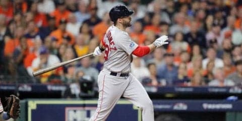 【MLB】リーグ優勝王手のレッドソックスが先制　マルティネスがCY賞右腕から左翼ソロ