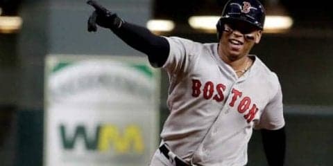 【MLB】リーグ優勝王手のレッドソックス　6回にデバースの痛烈3点弾でリード広げる
