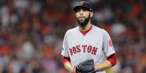 【MLB】Rソックス左腕プライス6回無失点の快投でPO先発初勝利　「実に良い感触だった」