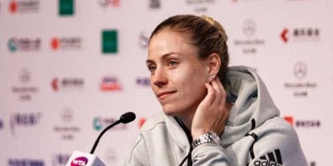 ケルバーが「ウィンブルドン」優勝を支えたフィセッテコーチとのタッグを解消