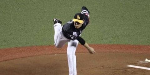 鷹・千賀、プロ初中4日も5回4安打1失点好投「役割は果たせた」