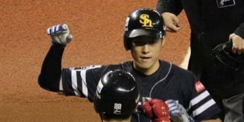 ホークスが15得点快勝　6打点上林はサイクルに二塁打足らず「持ってなかった」