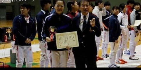 女子エペ　上田がラスト６秒から逆転優勝／関東学生選手権