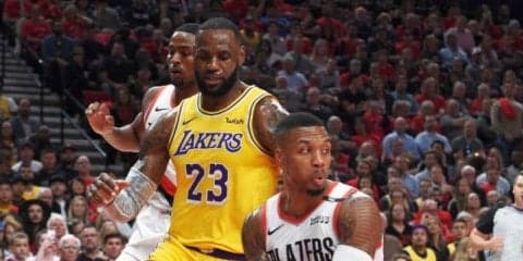 レブロン＆レイカーズを迎え撃ったデイミアン・リラードの『デイム・タイム』