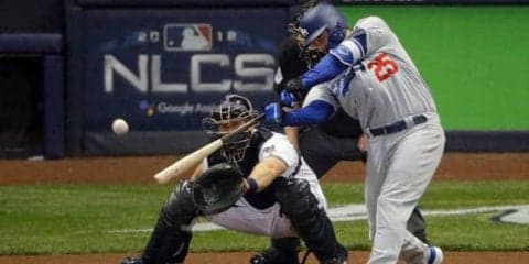 【MLB】WS進出王手のドジャース、フリースが先頭打者弾　ロバーツ監督の起用ズバリ