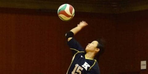 【バレーボール部女子】　ストレート勝利で最終戦に追い風