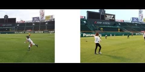 スタジアムツアー特別イベント「甲子園球場でキャッチボールをしよう！」11月開催