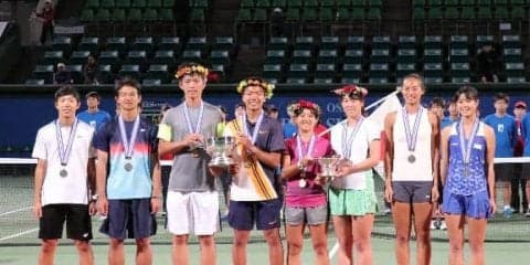 池田朋弥／三井駿介組、川村茉那／光崎楓奈組と日本人がダブルスを制覇【世界スーパージュニアテニス】