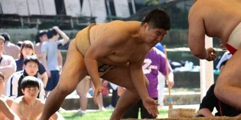 【相撲部】横田最後のリーグ戦　頼れる助っ人大集合！