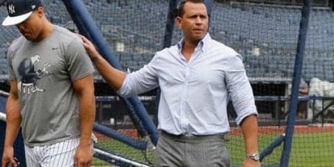 【MLB】Aロッドが恋人ジェニファー・ロペスと筋トレ姿公開　「最高にセクシーなカップル」