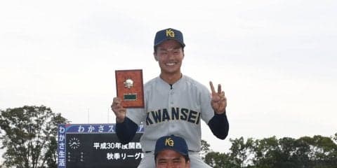 【硬式野球部】 高尾と中西がベストナイン初受賞！