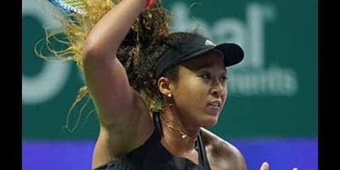 大坂なおみ、サーブが入らず嘆き。「満足できる今季」へ次戦が正念場