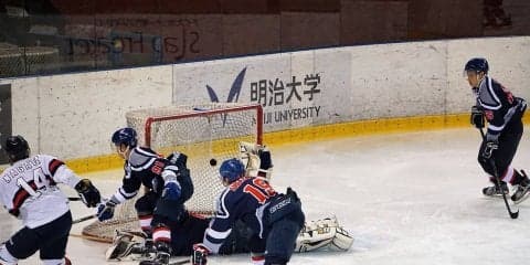 【アイスホッケー】２点を先制するも逆転負け 決勝リーグ進出へのチケットが遠ざかる結果に　平成３０年度関東大学アイスホッケーリーグ戦第１０節ｖｓ中央大