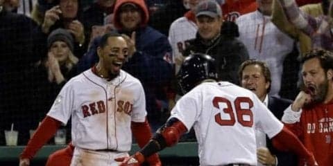 【MLB】Rソックス、5年ぶり世界一へ初戦勝利　ベニンテンディ4安打＆代打ヌネス3点弾