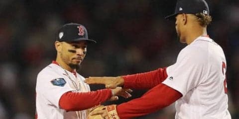 【MLB】Rソックス、WS第3戦に右翼手ベッツを二塁起用も　DH使えずマルチネスが右翼へ