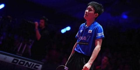 張本智和 ドイツの英雄ボルに敗れる。日本勢は準々決勝で姿を消す＜卓球・ワールドカップ＞