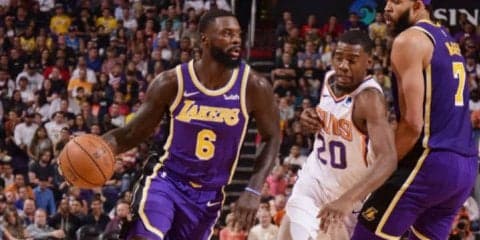 23得点を挙げ、レイカーズ初勝利に貢献したスティーブンソン「とにかく勝ちたい」