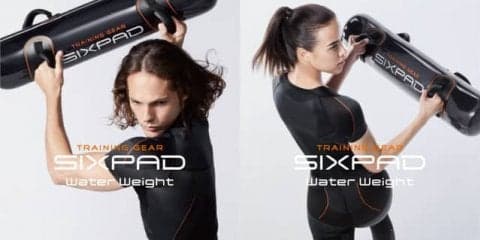 家庭用EMSのSIXPADから水の力で体幹を鍛える「SIXPAD Water Weight」登場