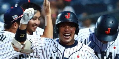 【侍U-23代表】3戦13打席ぶり安打が決勝弾！　打撃不振の堀内を復活させた稲葉監督の耳打ち