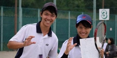 【ソフトテニス部男子】 ４組が２日目残留