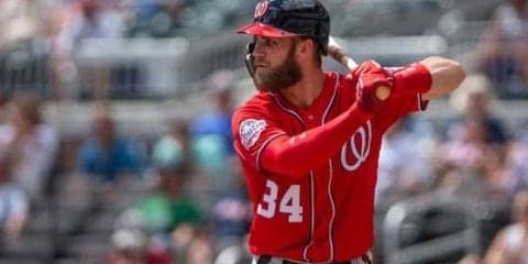 【MLB】FAの強打者ハーパー、新契約は最低でもメジャー史上最高の総額390億円超か