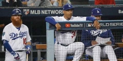 【MLB】崖っぷちロバーツ監督、トランプ大統領からの批判にぶ然「単に一個人の意見」