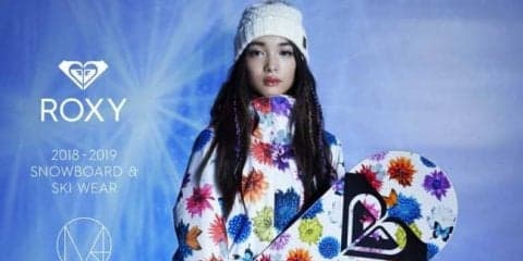 ROXY × M/mika ninagawaスノーウェアで２度目のコラボレーション