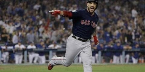 【MLB】ワールドシリーズMVPは3本塁打8打点ピアース「人生で一番楽しかった1年」