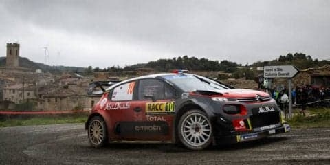 【WRC 第12戦】スポット参戦の元王者ローブが通算79勝目…トヨタ勢は6-7-8位、メーカー首位キープで最終戦へ