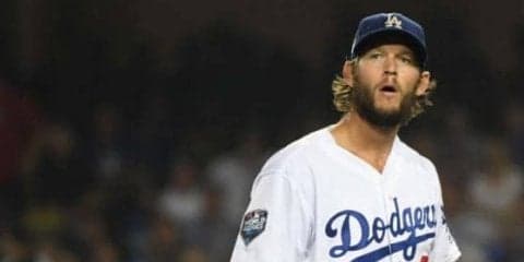 【MLB】「30歳にして価値は下落」-米名物コラムニストがカーショーにド軍残留を提言