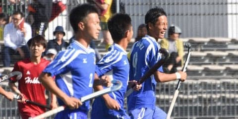 【陸上ホッケー部男子】 北海道大に快勝！白星でインカレ開幕！