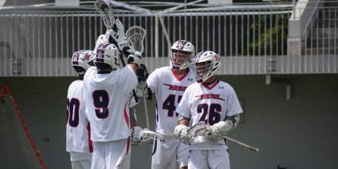 【ラクロス（男子）】大事な初戦、前半苦しみながらも差をつけ快勝／関東学生ラクロスリーグ戦　一橋大戦