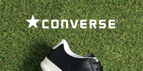 コンバースからスパイクタイプのゴルフシューズが登場