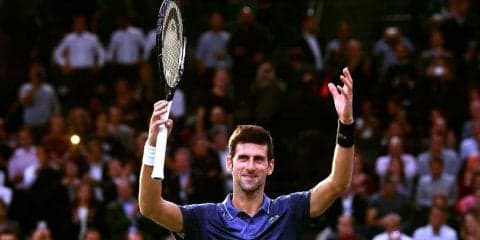 ジョコビッチが2年ぶりに世界1位に返り咲き確定。ナダルが腹部の怪我で欠場により[ATP1000 パリ]