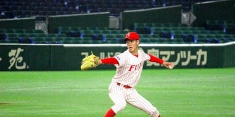 苦楽を糧に羽ばたく実力派左腕　鈴木翔天（富士大）