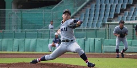 完全試合を達成した「小さな大投手」　山本隆広（関西大）