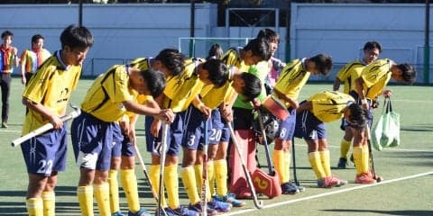 【陸上ホッケー部男子】 山学大に敗北し、インカレ２回戦敗退