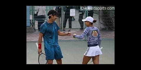 混合ダブルスで島袋が決勝進出！日本一を懸けた戦いへ挑む