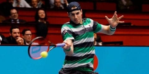 錦織と最終戦出場を争うイズナー、33本のサービスエースを叩き込み3回戦進出[ATP1000 パリ]