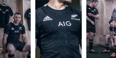 アディダス、オールブラックスの最新ユニフォーム発表…業界初となるウーブンテクノロジー採用