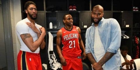 カズンズのペリカンズ復帰を希望するアンソニー・デイビス「また一緒にやりたい」