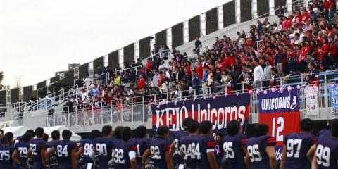 【アメフト】秋季リーグ第４節　格上相手に好戦するもあと一歩及ばず vs 法大戦