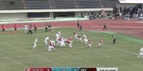 甲南大学 vs 近畿大学(万博記念競技場)