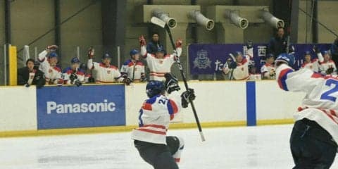 【アイスホッケー部】　プレーオフ初戦、立命大に敗北